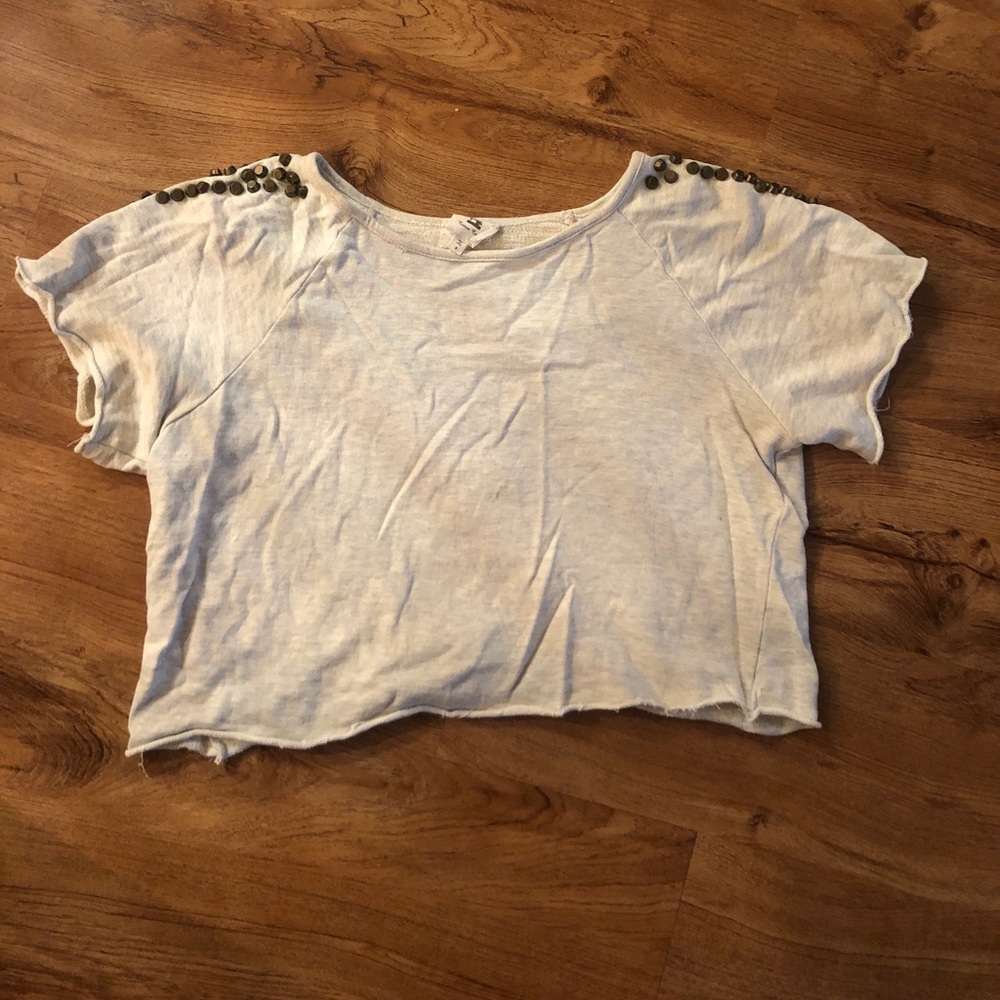 Stuffed crop sweater